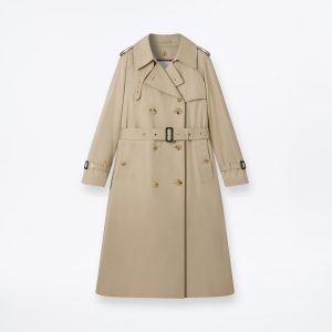 Forrest Gabardine Double Breasted Trench Coat