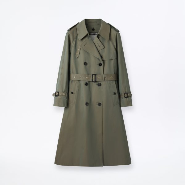 Forrest Gabardine Double Breasted Trench Coat