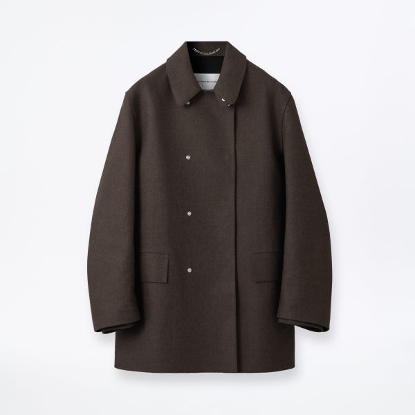 Double Faced Caban Coat